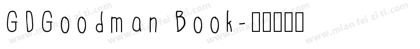 GDGoodman Book字体转换